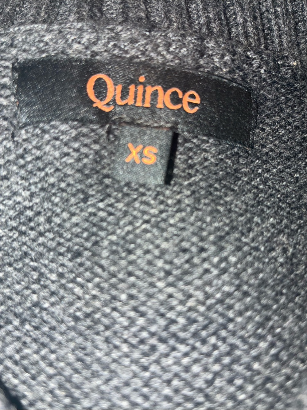 Quince 100% Organic Cotton Boyfriend Crew Sweater XS - Picture 5 of 6